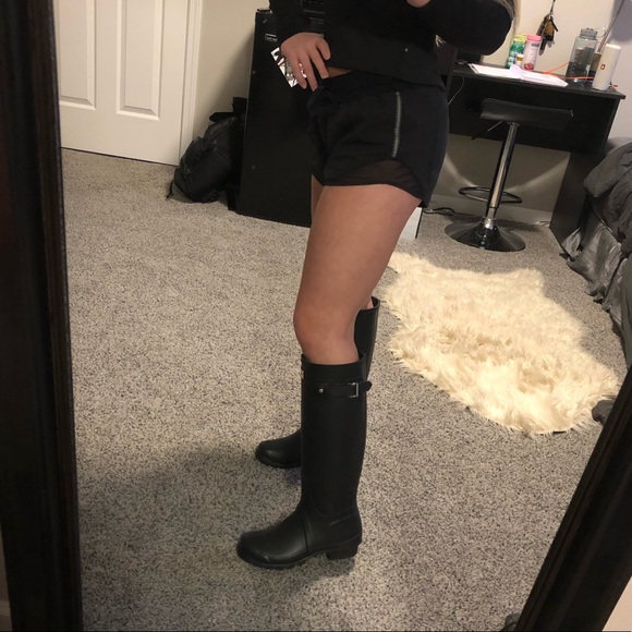 Hunter tall black rainboots - Picture 6 of 6